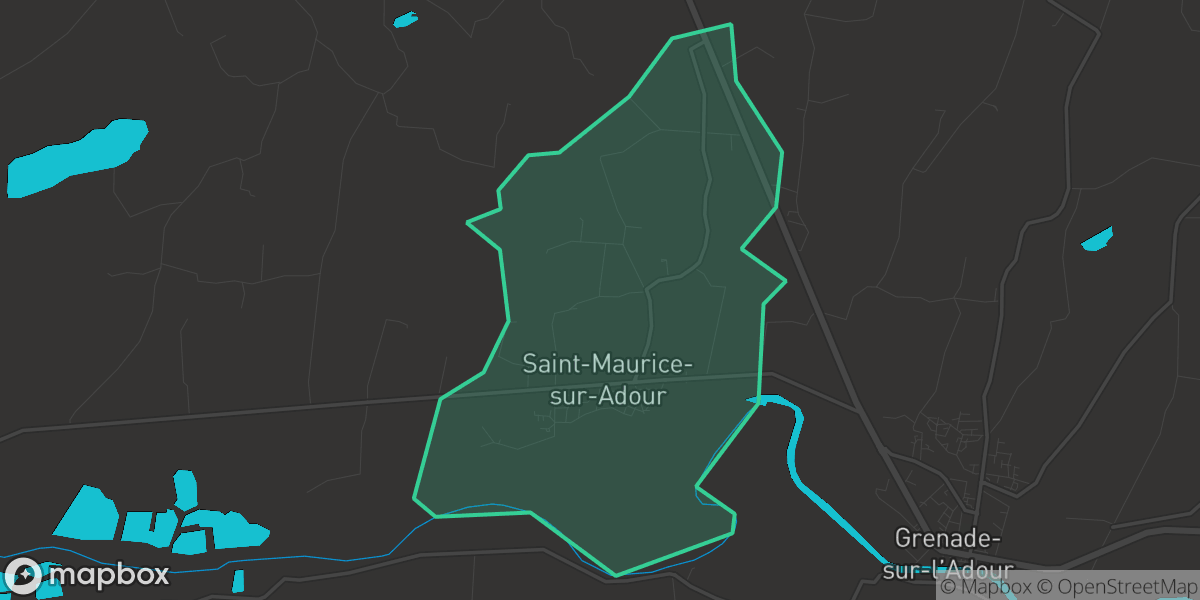 Saint-Maurice-sur-Adour (Landes / France)