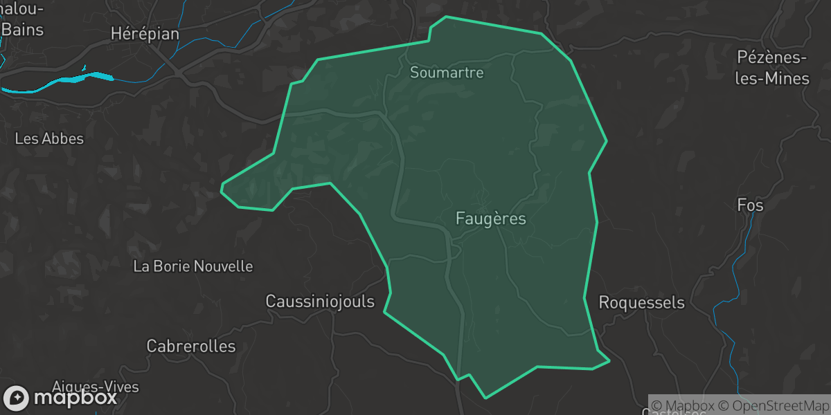 Faugères (Hérault / France)